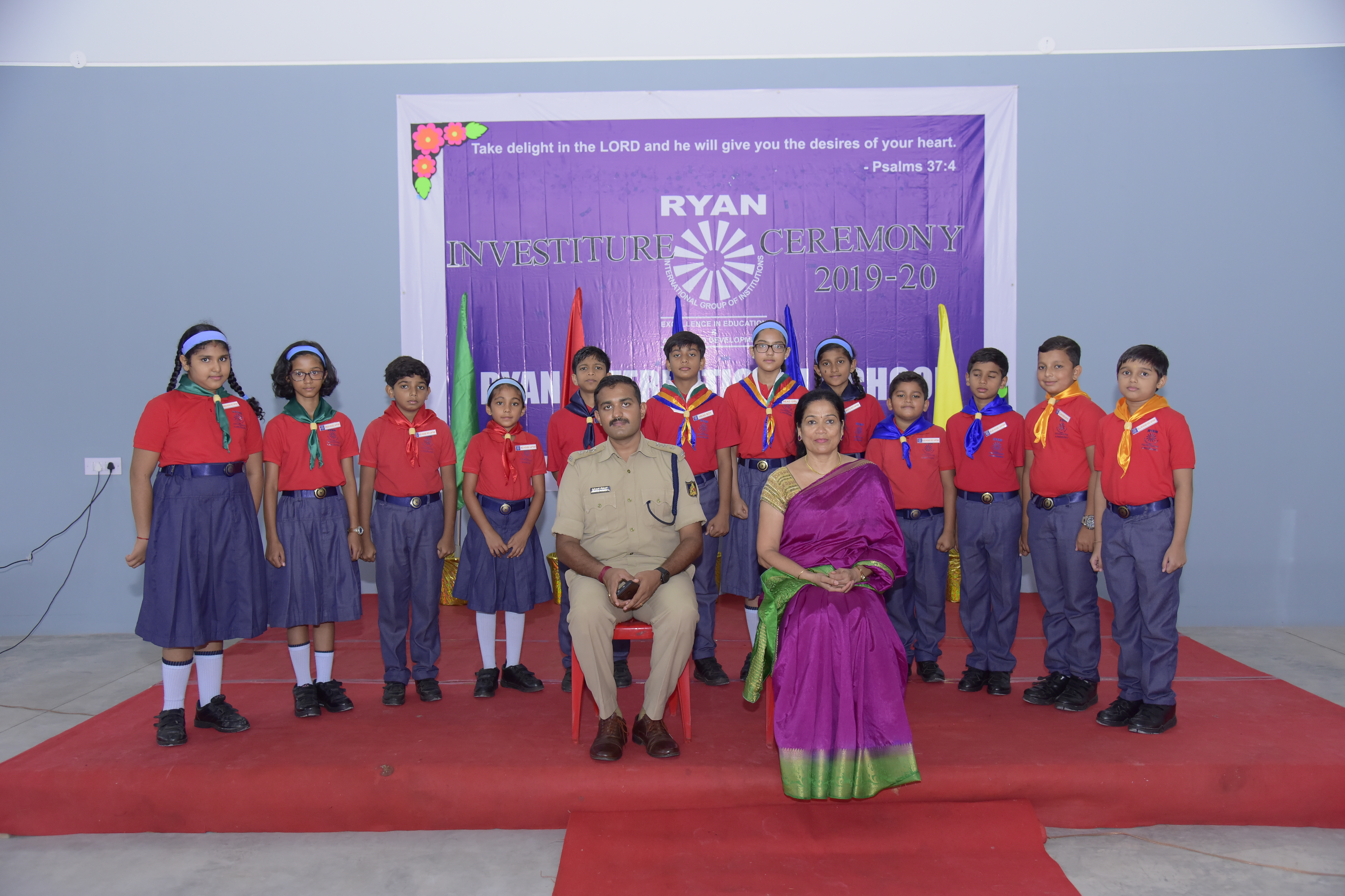 Investiture ceremony - Ryan International School, Kulai